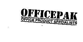 OFFICEPAK OFFICE PRODUCT SPECIALISTS