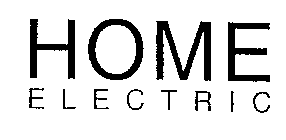 HOME ELECTRIC
