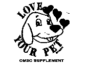 LOVE YOUR PET BRAND OM3C SUPPLEMENT