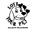 LOVE YOUR PET BRAND SALMON CRUNCHIES