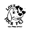 LOVE YOUR PET BRAND TEA TREE SPRAY
