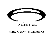 AGENT U.S.A. SNOW & SKATE BOARD GEAR