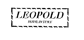 LEOPOLD MADE IN ITALY
