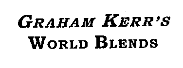 GRAHAM KERR'S WORLD BLENDS