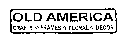 OLD AMERICA CRAFTS FRAMES FLORAL DECOR