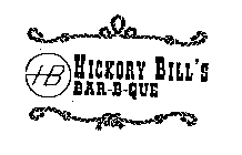 HB HICKORY BILL'S BAR-B-QUE