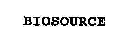 BIOSOURCE