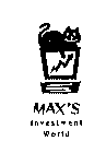 MAX'S INVESTMENT WORLD