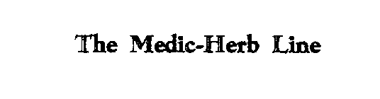 THE MEDIC-HERB LINE