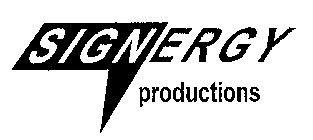 SIGNERGY PRODUCTIONS