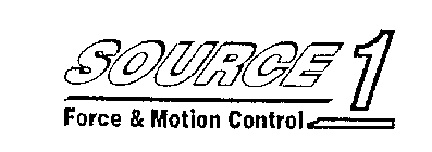 SOURCE 1 FORCE & MOTION CONTROL