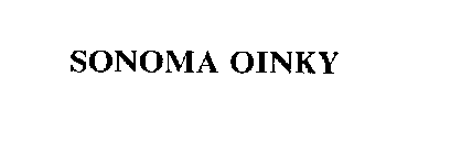 SONOMA OINKY