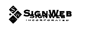 SIGNWEB INCORPORATED S W .COM