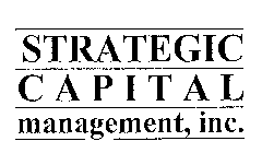 STRATEGIC CAPITAL MANAGEMENT, INC.