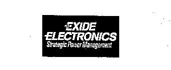 EXIDE ELECTRONICS STRATEGIC POWER MANAGEMENT