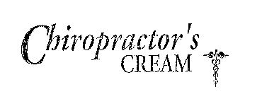 CHIROPRACTOR'S CREAM