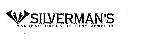 SILVERMAN'S MANUFACTURERS OF FINE JEWELRY