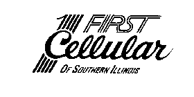 FIRST 1 CELLULAR OF SOUTHERN ILLINOIS