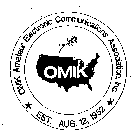 OMIK AMATEUR ELECTRONIC COMMUNICATIONS ASSOCIATION, INC. EST. AUG. 12, 1952
