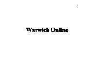 WARWICK ONLINE