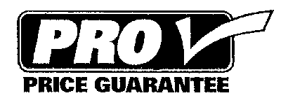 PRO PRICE GUARANTEE