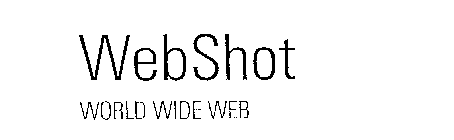 WEBSHOT WORLD WIDE WEB