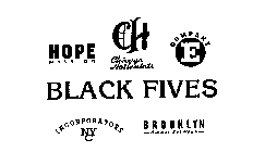 HOPE MISSION E COMPANY CH CHICAGO HOTTENTOTS BLACK FIVES INCORPORATORS NYC BROOKLYN SMART SET CLUB