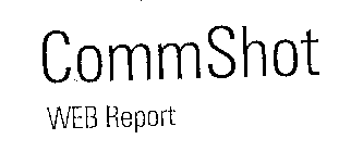 COMMSHOT WEB REPORT