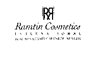 RR RAMTIN COSMETICS INTERNATIONAL EUROPEAN COSMETIC RESEARCH INSTITUTE