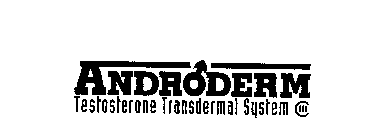 ANDRODERM TESTOSTERONE TRANSDERMAL SYSTEM