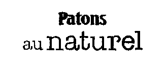 PATONS AU NATUREL