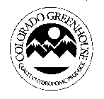 COLORADO GREENHOUSE QUALITY HYDROPONIC PRODUCE