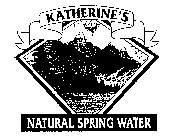KATHERINE'S NATURAL SPRING WATER