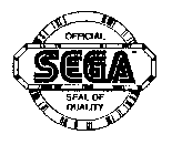OFFICIAL SEGA SEAL OF QUALITY