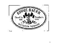 EB EDDIE BAUER QUALITY PRODUCTS EST. 1920 OUTDOOR SUMMER