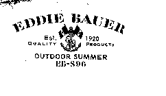 EDDIE BAUER EST. QUALITY 1920 PRODUCTS OUTDOOR SUMMER EB-S96