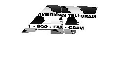AT AMERICAN TELEGRAM 1-800-FAX-GRAM
