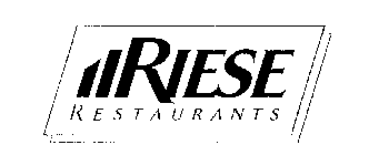 RIESE RESTAURANTS