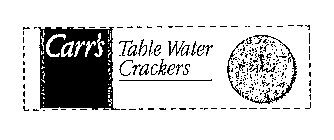 CARR'S TABLE WATER CRACKERS