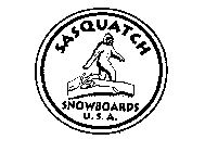 SASQUATCH SNOWBOARDS U.S.A.