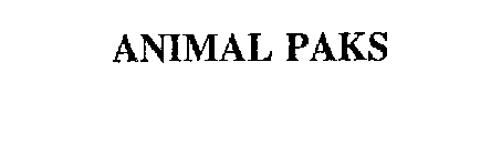 ANIMAL PAKS