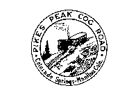 PIKE'S PEAK COG ROAD - COLORADO SPRINGS - MANITOU, COLO.