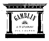GAMBLIN ART STUDENT OIL COLORS