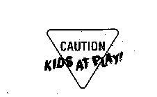 CAUTION KIDS AT PLAY!