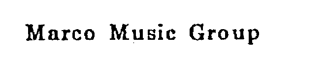 MARCO MUSIC GROUP