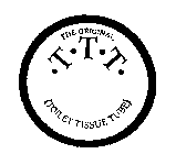 THE ORIGNAL TTT (TOILET TISSUE TUBE)