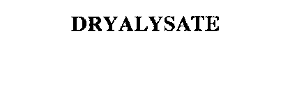 DRYALYSATE