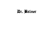 DR. BALMER