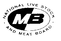 MB NATIONAL LIVE STOCK AND MEAT BOARD