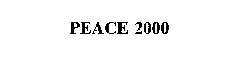 PEACE 2000